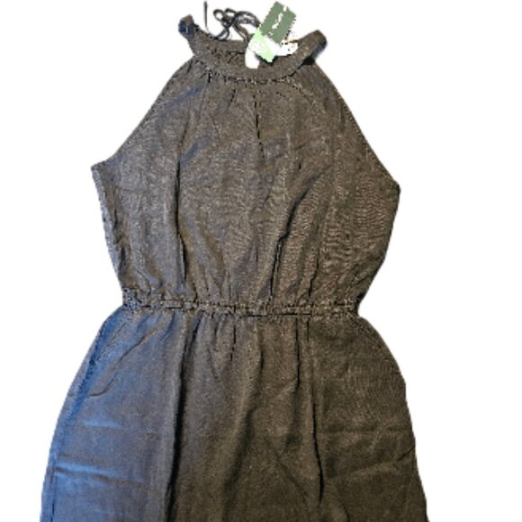 tentree Womens Halterneck dress - Cypress dress - Picture 3 of 5